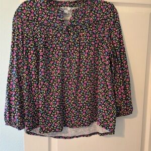 Floral Print Women's Top